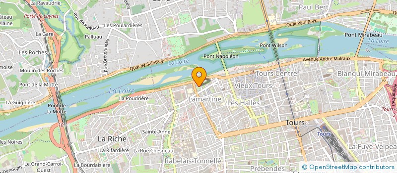 localisation de l'entreprise MONSIEUR RADHWANE KHEDIM  TOURS