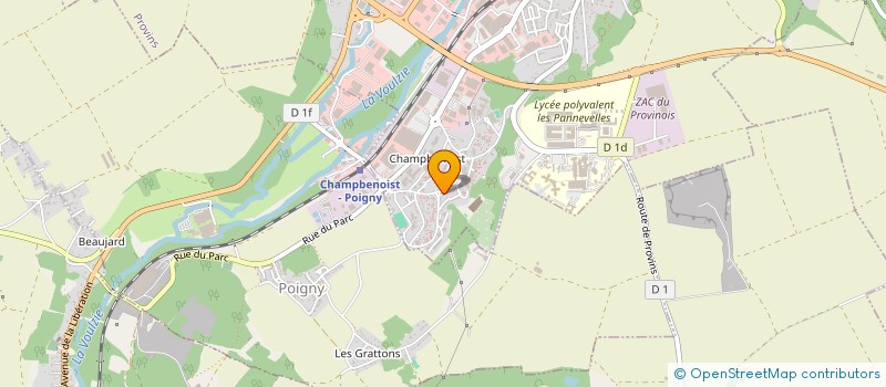 localisation de l'entreprise MONSIEUR RADHWEN AMARI  PROVINS