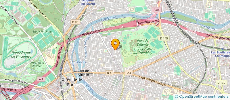 localisation de l'entreprise MONSIEUR RADION CORCEAC à CHAMPIGNY-SUR-MARNE