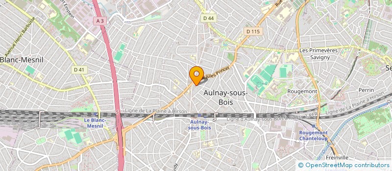 localisation de l'entreprise MONSIEUR RADISA DIMITRIJEVIC à AULNAY-SOUS-BOIS