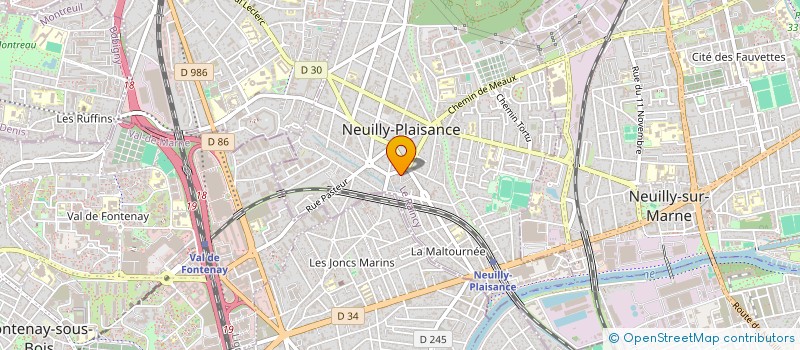 localisation de l'entreprise MONSIEUR RADISLAV SCACUN à NEUILLY-PLAISANCE