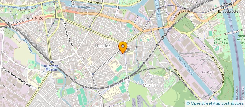 localisation de l'entreprise MONSIEUR RADJA TENDAYOUDABANY à STRASBOURG