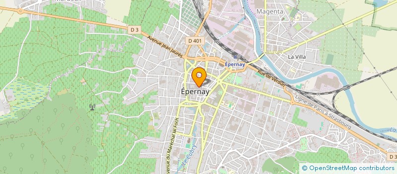 localisation de l'entreprise MONSIEUR RADJAA ZEGGAR à EPERNAY