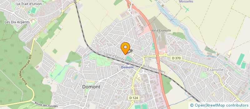 localisation de l'entreprise MONSIEUR RADJEM BELIOUZ  DOMONT