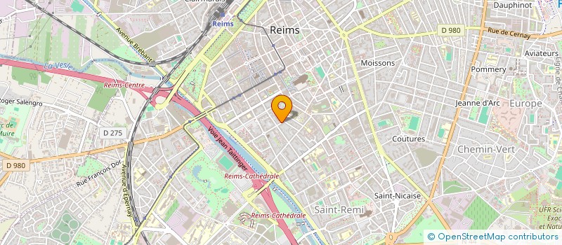 localisation de l'entreprise MONSIEUR RADJI AMARI  REIMS