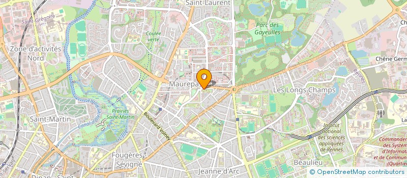 localisation de l'entreprise MONSIEUR RADJOU SAID ALI  RENNES