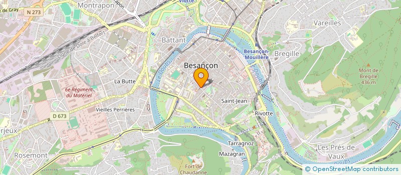 localisation de l'entreprise MONSIEUR RADKO BUZO à BESANCON