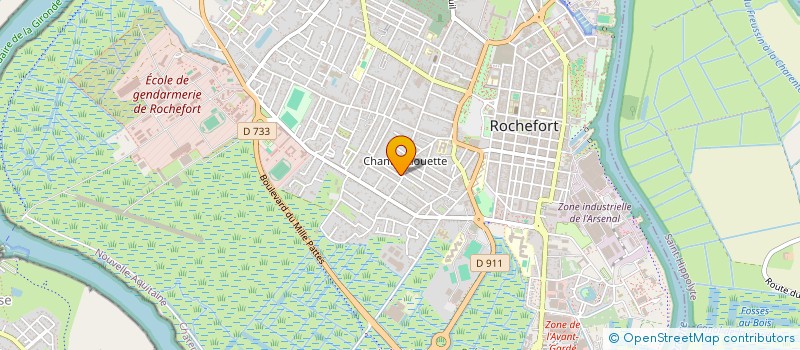 localisation de l'entreprise MONSIEUR RADKO KOSTADINOV  ROCHEFORT