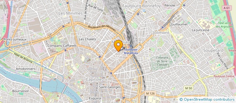 localisation de l'entreprise MONSIEUR RADO ANDRIAMIRAHO à TOULOUSE