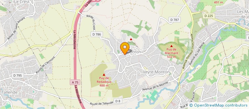 localisation de l'entreprise MONSIEUR RADO PAVIC  VEYRE-MONTON