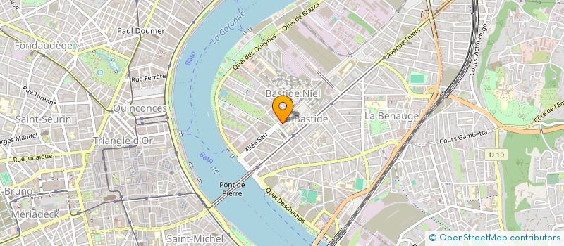 localisation de l'entreprise MONSIEUR RADO RAKOTOARIMANGA  BORDEAUX