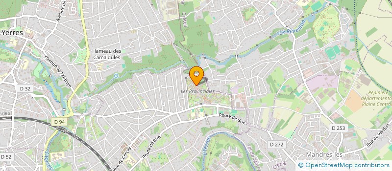 localisation de l'entreprise MONSIEUR RADOIN MILADI  BRUNOY