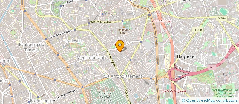 localisation de l'entreprise MONSIEUR RADOINE ATYF  PARIS