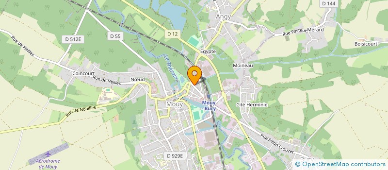 localisation de l'entreprise MONSIEUR RADOINE DAHIR  MOUY