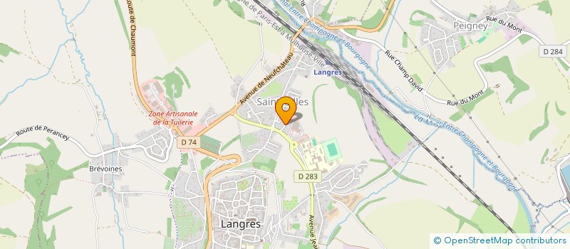 localisation de l'entreprise MONSIEUR RADOINE EL BARNI à LANGRES