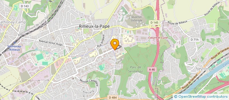 localisation de l'entreprise MONSIEUR RADOINE SKAOUI  RILLIEUX-LA-PAPE