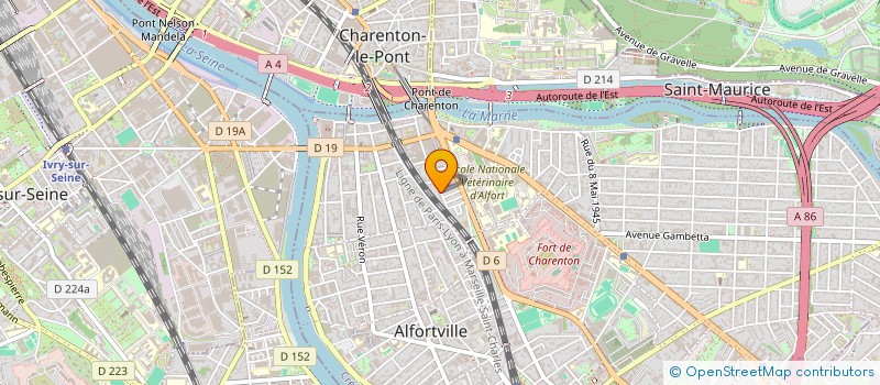 localisation de l'entreprise MONSIEUR RADOINE ZAHZOUH  MAISONS-ALFORT