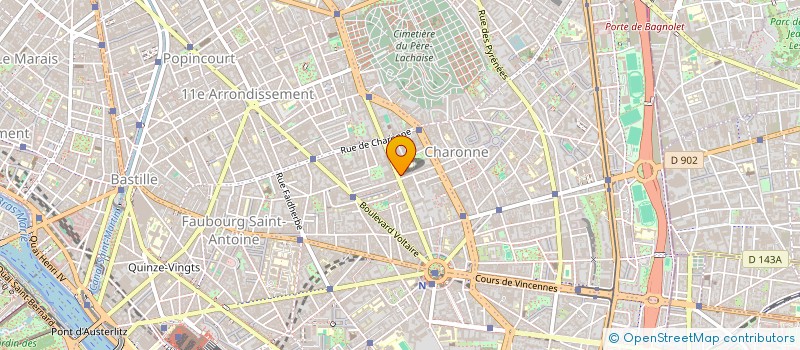 localisation de l'entreprise MONSIEUR RADOMIR LAZIC  PARIS