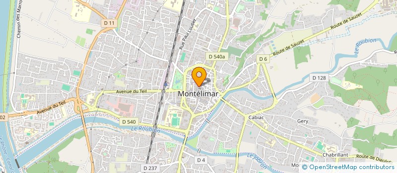 localisation de l'entreprise MONSIEUR RADOSLAV KOTLAR à MONTELIMAR
