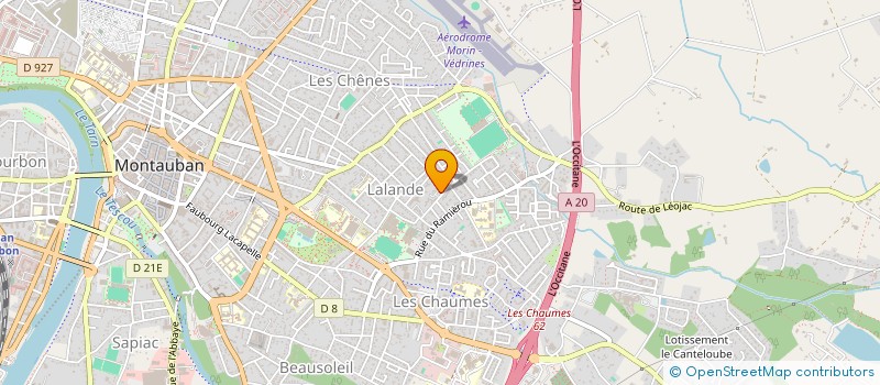 localisation de l'entreprise MONSIEUR RADOSLAV VIDLICKA  MONTAUBAN