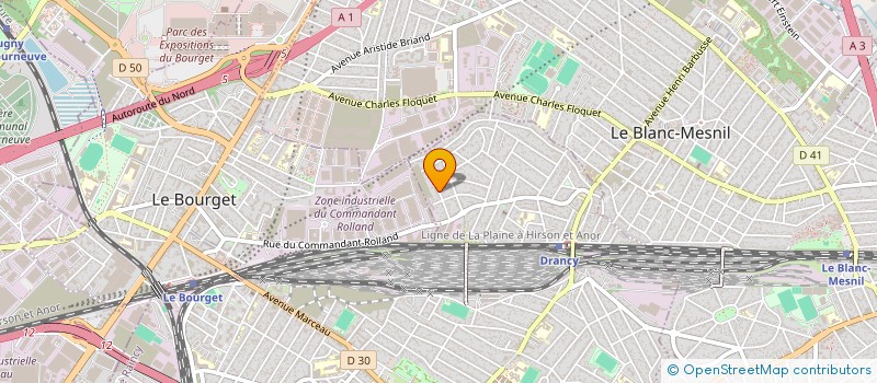 localisation de l'entreprise MONSIEUR RADOSLAW BRZOZA à DRANCY