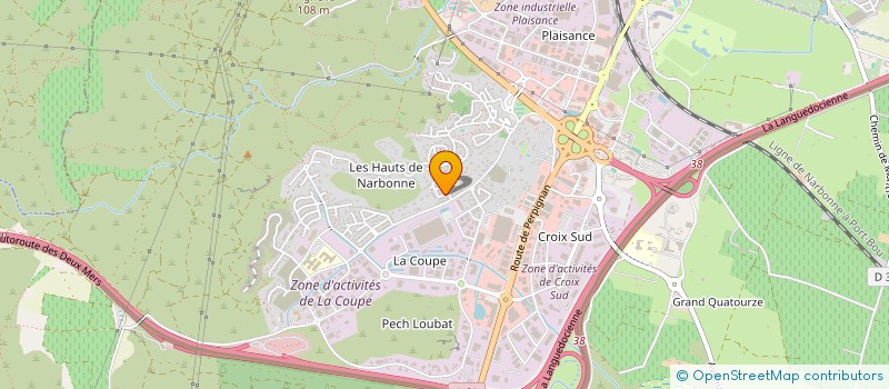 localisation de l'entreprise MONSIEUR RADOSLAW MICHALOWICZ  NARBONNE