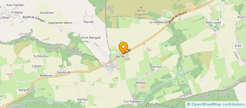 localisation de l'entreprise MONSIEUR RADOSTIN LICOV  TREOGAN