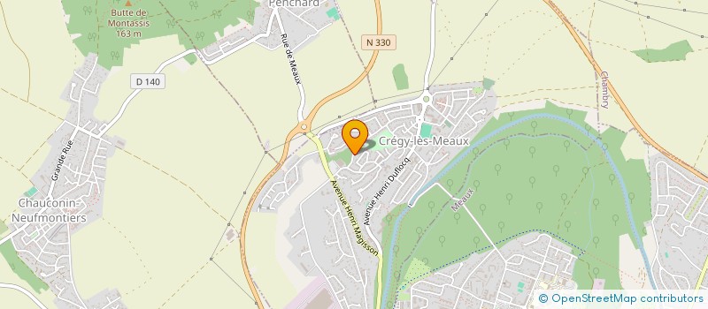 localisation de l'entreprise MONSIEUR RADOUAN EL HAMDI  CREGY-LES-MEAUX