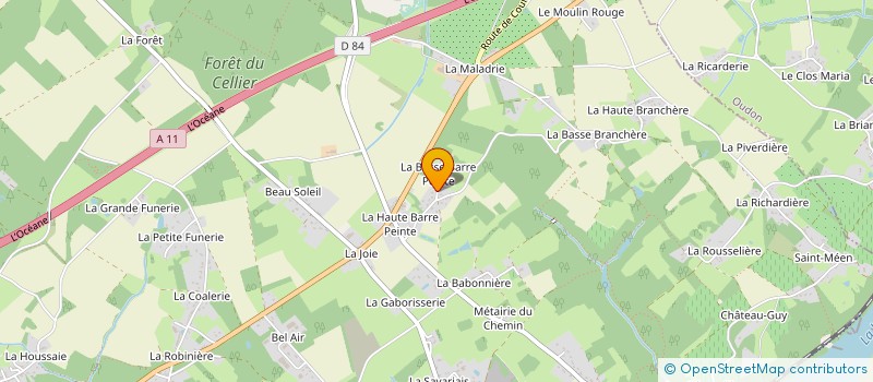 localisation de l'entreprise MONSIEUR RADOUAN SOUIHEL  LE CELLIER