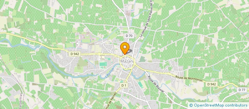 localisation de l'entreprise MONSIEUR RADOUAN TAGHZOUTI  CARPENTRAS