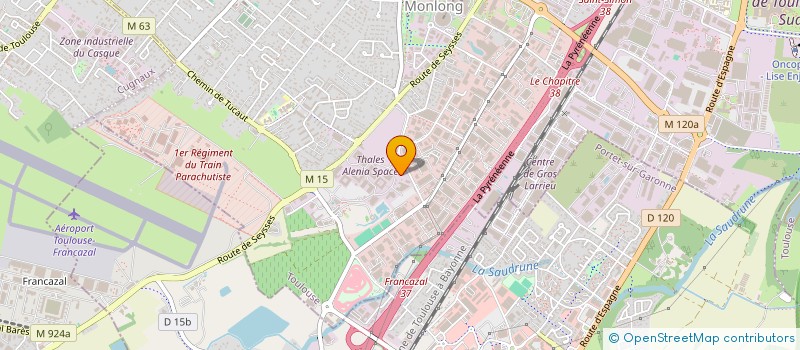 localisation de l'entreprise MONSIEUR RADOUANE ABDALI  TOULOUSE