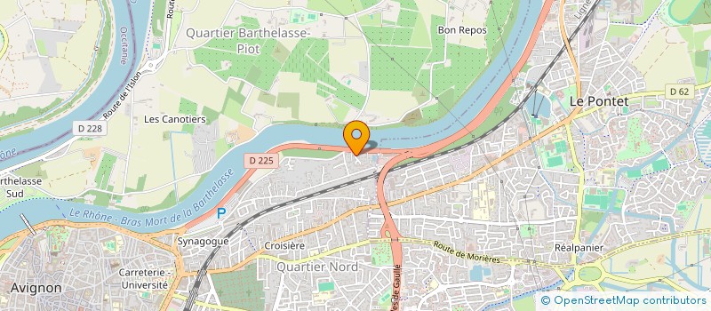 localisation de l'entreprise MONSIEUR RADOUANE ABDELLAOUI  AVIGNON