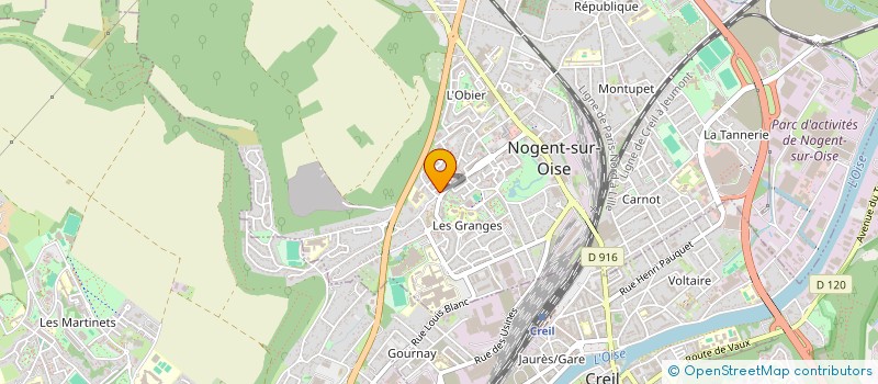 localisation de l'entreprise MONSIEUR RADOUANE ADDALA  NOGENT-SUR-OISE