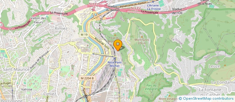 localisation de l'entreprise MONSIEUR RADOUANE ARABAT  NICE