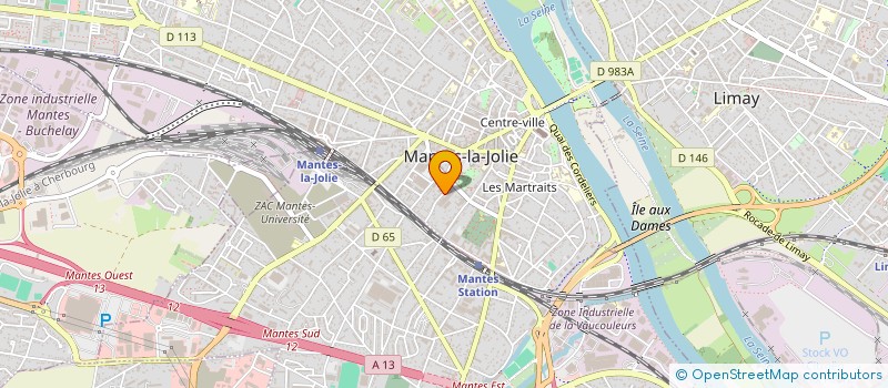 localisation de l'entreprise MONSIEUR RADOUANE BOUDJEMA  MANTES-LA-JOLIE