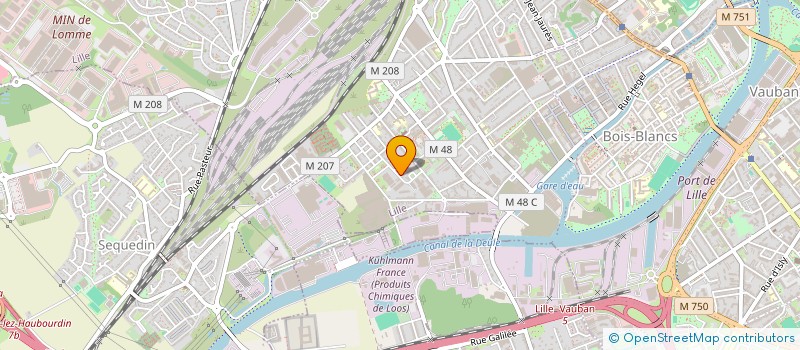 localisation de l'entreprise MONSIEUR RADOUANE BOUGHZALA à LILLE