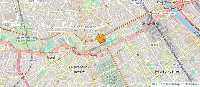 localisation de l'entreprise MONSIEUR RADOUANE BRIGUI  PARIS