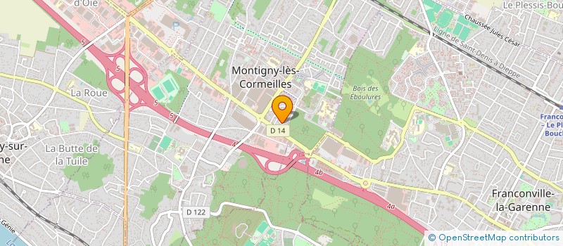 localisation de l'entreprise MONSIEUR RADOUANE CHERKAOUI  MONTIGNY-LES-CORMEILLES