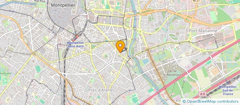 localisation de l'entreprise MONSIEUR RADOUANE EL GOUAL  MONTPELLIER