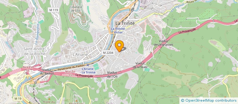 localisation de l'entreprise MONSIEUR RADOUANE ESSAHRAOUI à LA TRINITE