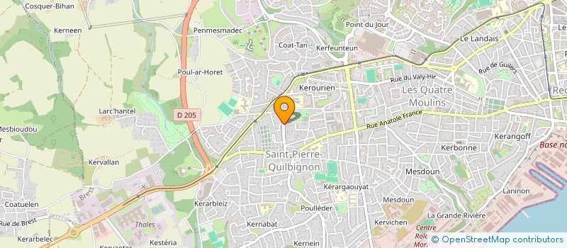 localisation de l'entreprise MONSIEUR RADOUANE HESSAIRI à BREST