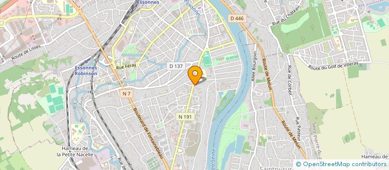localisation de l'entreprise MONSIEUR RADOUANE HIDA  CORBEIL-ESSONNES