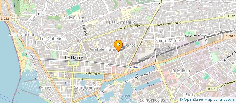 localisation de l'entreprise MONSIEUR RADOUANE IBAKOUANE  LE HAVRE