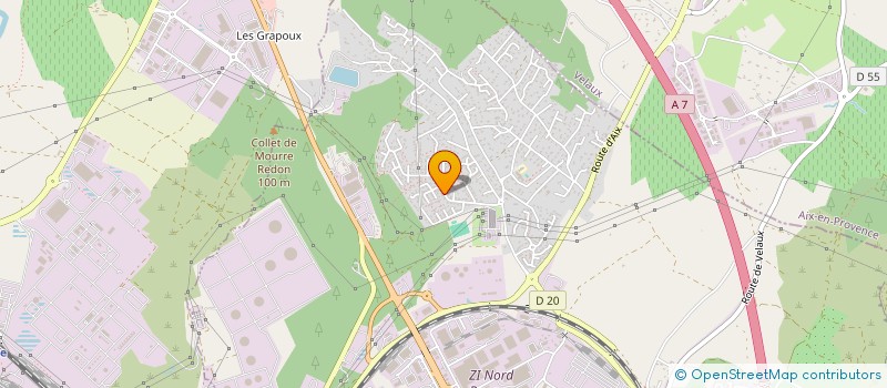 localisation de l'entreprise MONSIEUR RADOUANE KARIM  ROGNAC