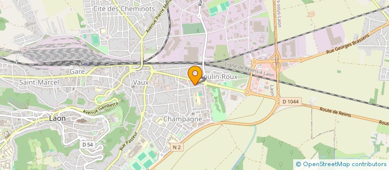 localisation de l'entreprise MONSIEUR RADOUANE LARZA à LAON