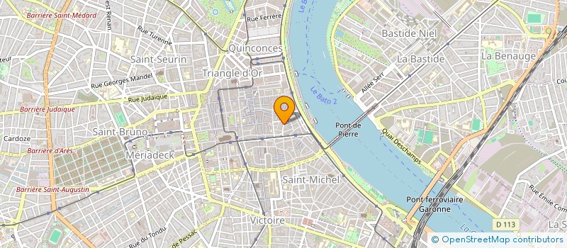 localisation de l'entreprise MONSIEUR RADOUANE MOUNI  BORDEAUX