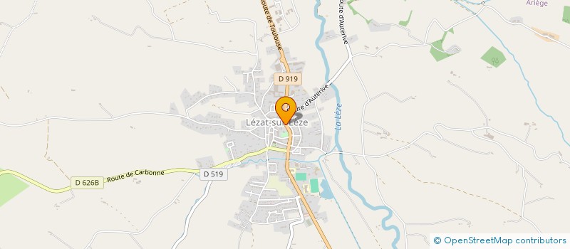 localisation de l'entreprise MONSIEUR RADOUANE QUABBARI à LEZAT-SUR-LEZE