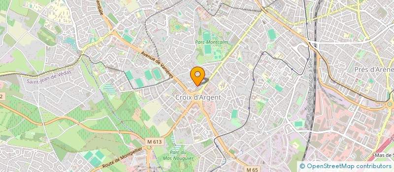 localisation de l'entreprise MONSIEUR RADOUANE RAOUDI  SAINT-JEAN-DE-VEDAS