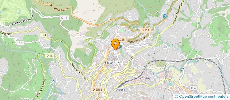 localisation de l'entreprise MONSIEUR RADOUANE ZIRAOUI à GRASSE