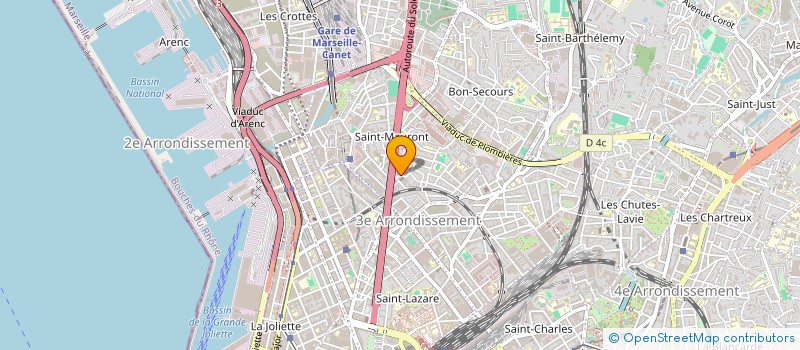 localisation de l'entreprise MONSIEUR RADOVAN SAVATOVIC à MARSEILLE